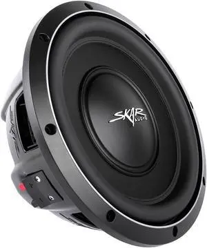 Skar Audio VS-10 D4 10"" 1000W Max Power Dual 4 Ohm Shallow Mount Car Subwoofer