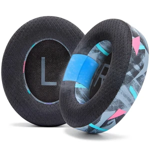 Freeze NC700 - Cooling Gel Ear Pads for Bose Noise Canceling 700 Made by Wicked Cushions Breathable Sports Fabric, Extra Thick & Cooler for Longer 90's Black Freeze NC700 - Cooling Gel Ear Pads for Bose Noise Canceling 700 Made by Wicked Cushions Breathable Sports Fabric, Extra Thick & Cooler for Longer 90's Black