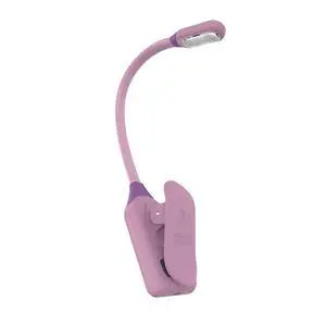 The Original WonderFlex Book Light, Battery-Powered, Warm Eye Care LEDs, Flexible, Durable, Dimmable, Clip-On Reading Light, Read in Bed, Use Batteries or Micro USB (Lavender) The Original WonderFlex Book Light, Battery-Powered, Warm Eye Care LEDs, Flexible, Durable, Dimmable, Clip-On Reading Light, Read in Bed, Use Batteries or Micro USB (Lavender)