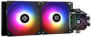 Thermalright Aqua Elite 240 V3 Aio CPU Cooler 240 Liquid Cooling Row ARGB PWM Cooler Fans for Intel LGA1150/1151/1155/1156/1200/2011/1700 AMD:AM4/AM5 PC Cooler Aio