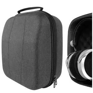 Shield Case for Large-Sized Over-Ear Headphones, Replacement Hard Shell Travel Carrying Bag with Cable Storage, Compatible with HiFiMAN HE 6se, HE 1000 Headsets (Dark Grey) Shield Case for Large-Sized Over-Ear Headphones, Replacement Hard Shell Travel Carrying Bag with Cable Storage, Compatible with HiFiMAN HE 6se, HE 1000 Headsets (Dark Grey)
