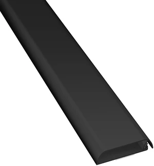 TV Wall Mount Cord Hider, Hide Mounted TV Cables, Wire Covers, Self Adhesive Cover for Cords, Paintable, Low Profile, Seamless Cable Raceway - 2.36in W x 0.59in H x 39in L - Black TV Wall Mount Cord Hider, Hide Mounted TV Cables, Wire Covers, Self Adhesive Cover for Cords, Paintable, Low Profile, Seamless Cable Raceway - 2.36in W x 0.59in H x 39in L - Black