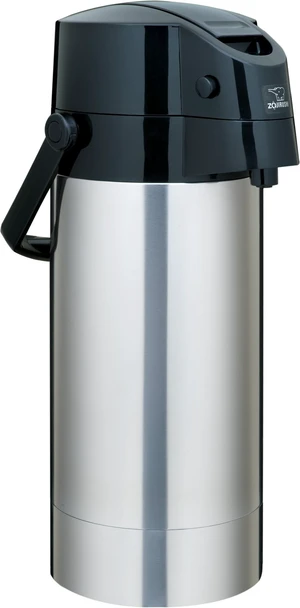 Stainless Steel Vacuum Air Pot Beverage Dispenser, 1-Gallon / 3.8-Liter Stainless Steel Vacuum Air Pot Beverage Dispenser, 1-Gallon / 3.8-Liter