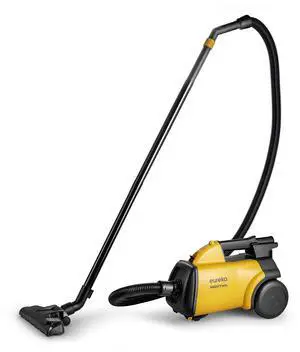 3670M Canister Cleaner, Lightweight Powerful Vacuum for Carpets and Hard floors, w/ 5bags,Yellow