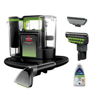_Mega Brand  Little Green® Max Pet Portable Carpet and Upholstery Deep Cleaner, Car/Auto Detailer, with Self-Cleaning Tough Stain Tool and Pet Hair Removal Tool (3860)