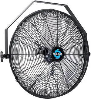 - 18 Inch High Velocity Industrial Wall Fan with TEAO Enclosure Motor - 4000 CFM - 3 Speed - 6.5 FT Cord - Industrial, Commercial, Residential Use - UL Safety Listed - 18 Inch High Velocity Industrial Wall Fan with TEAO Enclosure Motor - 4000 CFM - 3 Speed - 6.5 FT Cord - Industrial, Commercial, Residential Use - UL Safety Listed