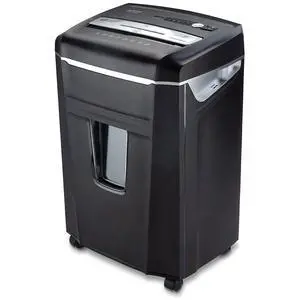 High Security JamFree AU1000MA 10-Sheet Micro-Cut Paper/CD/Credit Card Shredder with Pull-Out Wastebasket High Security JamFree AU1000MA 10-Sheet Micro-Cut Paper/CD/Credit Card Shredder with Pull-Out Wastebasket