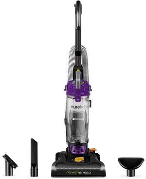 NEU182B PowerSpeed Bagless Upright Vacuum Cleaner, Purple