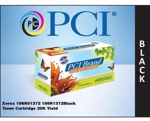 PCI Brand Xerox 106R01372-PCI New Compatible Replacement For Xerox 106R01372 Black Toner Cartridge 20000 Page Yield