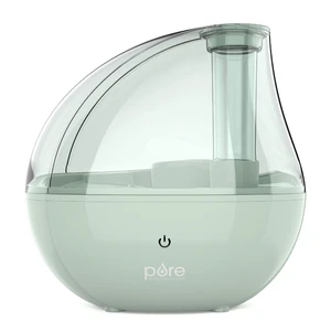 PureBaby Ultrasonic Cool Mist Humidifier | Soft Glow Night Light, Whisper-Quiet, For Baby Nurseries & Kids Bedrooms to Relieve Congestion, Colds, & More (Whisper Green) PureBaby Ultrasonic Cool Mist Humidifier | Soft Glow Night Light, Whisper-Quiet, For Baby Nurseries & Kids Bedrooms to Relieve Congestion, Colds, & More (Whisper Green)