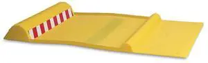Maxsa 37356 Park Right 21"" x 11"" x 2"" Parking Mat, Yellow