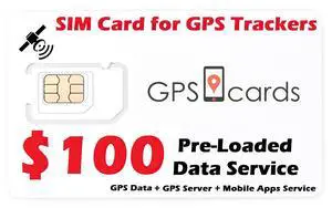 Global Coverage Mobile GPS SIM Card for Automobile Locator Tracking System