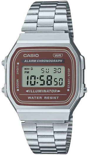 Casio Vintage Digital Stainless Steel Bracelet Quartz A168WA-5A Men's Watch Casio Vintage Digital Stainless Steel Bracelet Quartz A168WA-5A Men's Watch