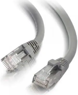C2G/Cables to Go 27136 Cat6 Snagless Unshielded (UTP) Network Patch Cable, Gray (50 Feet/15.24 Meters)