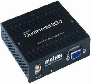 Matrox Dual Head 2 Go ROHS Compliant USB Powered D2G-A2A-IF