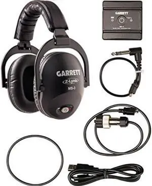 Garrett Z-Lynk MS-3 Wireless Headphones Kit