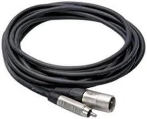 3Ft Single Professional XLR (M) To RCA (M) RCA to XLR Cable
