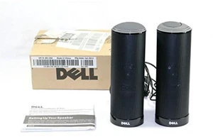 genuine oem dell ax210 black usb wired 2.0 computer desktop powered stereo multimedia speakers 2piece upgrade part numbers: r125k, r126k, x156c, x146c, h252d, ax210, 4647184, 1.2 watt maximum power o genuine oem dell ax210 black usb wired 2.0 computer desktop powered stereo multimedia speakers 2piece upgrade part numbers: r125k, r126k, x156c, x146c, h252d, ax210, 4647184, 1.2 watt maximum power o