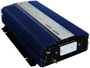 aims 2000 watt pure sine power inverter 12 vdc to 120 vac usb port