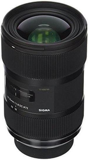 Sigma 210306 18-35mm F1.8 DC HSM Lens for Nikon APS-C DSLRs (Black) - International Version (No Warranty)