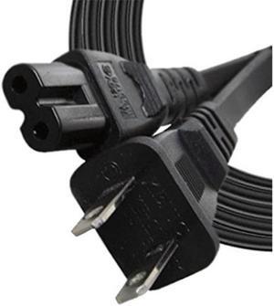 imbaprice 10 feet long 2prong ac power cord cable for vizio smart tv/led tv/e series/m series ul listed