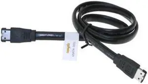 36 Inch. 3ft. eSATA to eSATA 3GB/s External SATA 2 (eSATA) Shielded External Cable