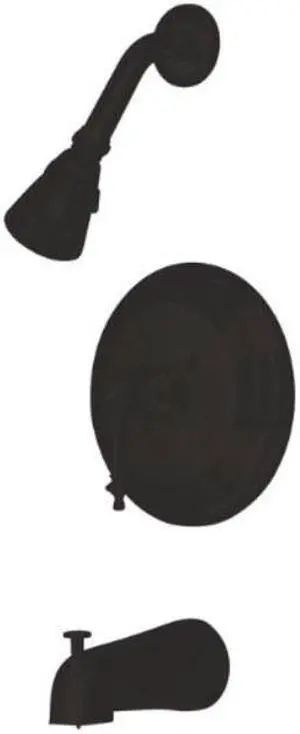 TEMPLETON TUB & SHOWR FCT-Oil Rubbed Bronze Finish