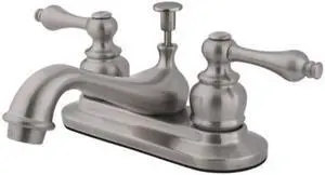 Kingston Brass GKB608AL Lavatory , Faucet, Satin Nickel