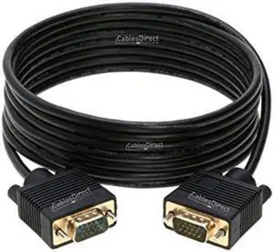 Premium SVGA (Super VGA) Monitor Cable, Male to Male, Top Quality, 3Ft - 100FT (SVGA, 3FT)