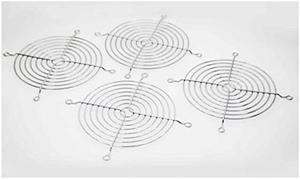 partscollection 4 pcs fan grill guard for 120mm 12cm axial brushless fan