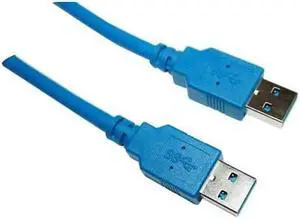 VCOM CU303-6FEET 6ft USB 3.0 Type A Male to Type A Male Cable