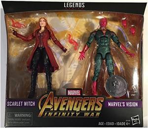 hasbro marvel legends toys r us exclusive avengers infinity war 2pack vision and scarlet witch