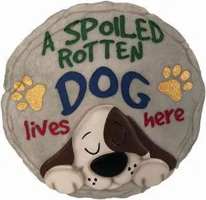 Spoontiques 13243 9 Stepping Stone  Spoiled Dog
