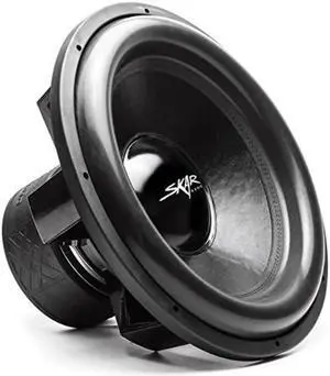 skar audio zvx18v2 d2 18" 3200 watt max power dual 2 ohm spl car subwoofer