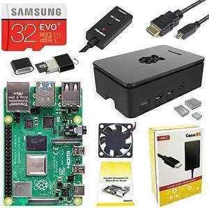 canakit raspberry pi 4 4gb starter kit  4gb ram
