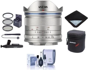 venus laowa 7.5mm f/2 lens for micro four thirds mount, silver bundle with 46mm filter kit, lens case, cleaning kit, lens wrap, capleash ii, lenspen lens cleaner venus laowa 7.5mm f/2 lens for micro four thirds mount, silver bundle with 46mm filter kit, lens case, cleaning kit, lens wrap, capleash ii, lenspen lens cleaner