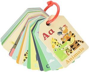 tiger tribe flash cards, animal abc learning toy