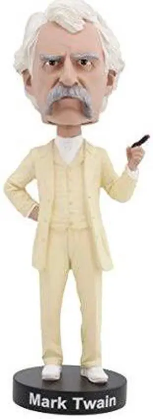 royal bobbles mark twain bobblehead