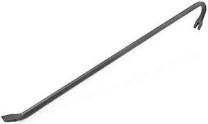 greatneck wr36 wrecking bar, 36 inch | pry, strike, & demo with one rugged tool | slotted nail puller & hardened prying edge | drop forged steel construction tool | rust resistant