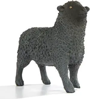 safari 162229 farm black sheep minature