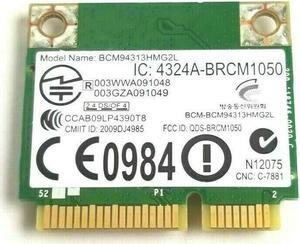 New Original Dell 1501 Draft N Wireless Half-Height PCI-e WiFi Card DW1501 WHDPC