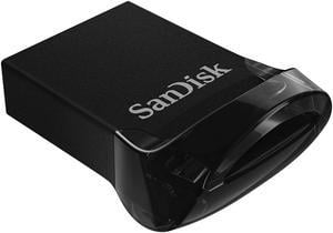 SanDisk 32GB Ultra Fit USB 3.1 Flash Drive - SDCZ430-032G-G46,Black