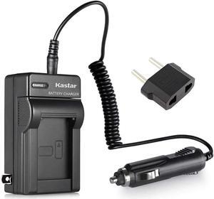 Kastar Rapid Battery Charger with European Plug and Car Adapter Replacement for Nikon EN-EL3 EN-EL3a EN-EL3e Battery, Nikon MH-18 MH-18a Charger and Nikon D100 D100SLR D200 D300 D300S D50 D50S D70 D7