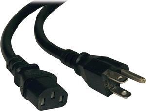 Tripp Lite Heavy Duty Computer Power Cord, 15A, 14AWG (NEMA 5-15P to IEC-320-C13), 10-ft. (P007-010)