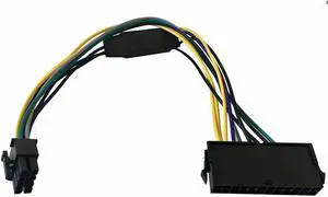 ATX 24pin to 8pin Power Supply Cable for DELL Optiplex 3020 7020 Kit Adapter