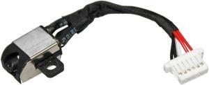 DC Power Jack Cable Charging Port Socket For Dell Inspiron P24T P25T Laptop