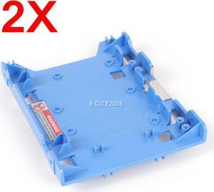 2PCS 2.5" To 3.5" Adapter Caddy Tray For Dell Precision T3500 T5500 T7500 T5810
