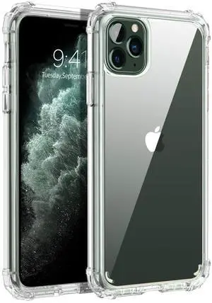 BENTOBEN iPhone 11 Pro Case, iPhone 11 Pro Phone Case, Clear Transparent Phone Cases Cover for iPhone 11 Pro 5.8 inch 2019, Crystal Clear