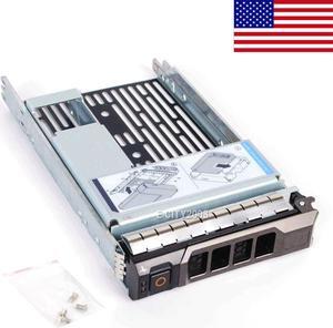 For Dell SAS Hybrid Drive Carrier 3.5" Tray 2.5" adapter 9W8C4 F238F R710 R720