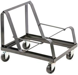 Lorell Stack Chair Dolly - 25.5" Length x 20" Width x 22.8" Height - Steel...